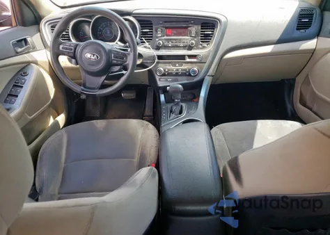 2014 Kia Optima Lx из США, поврежденный, VIN 5XXGM4A71EG319466